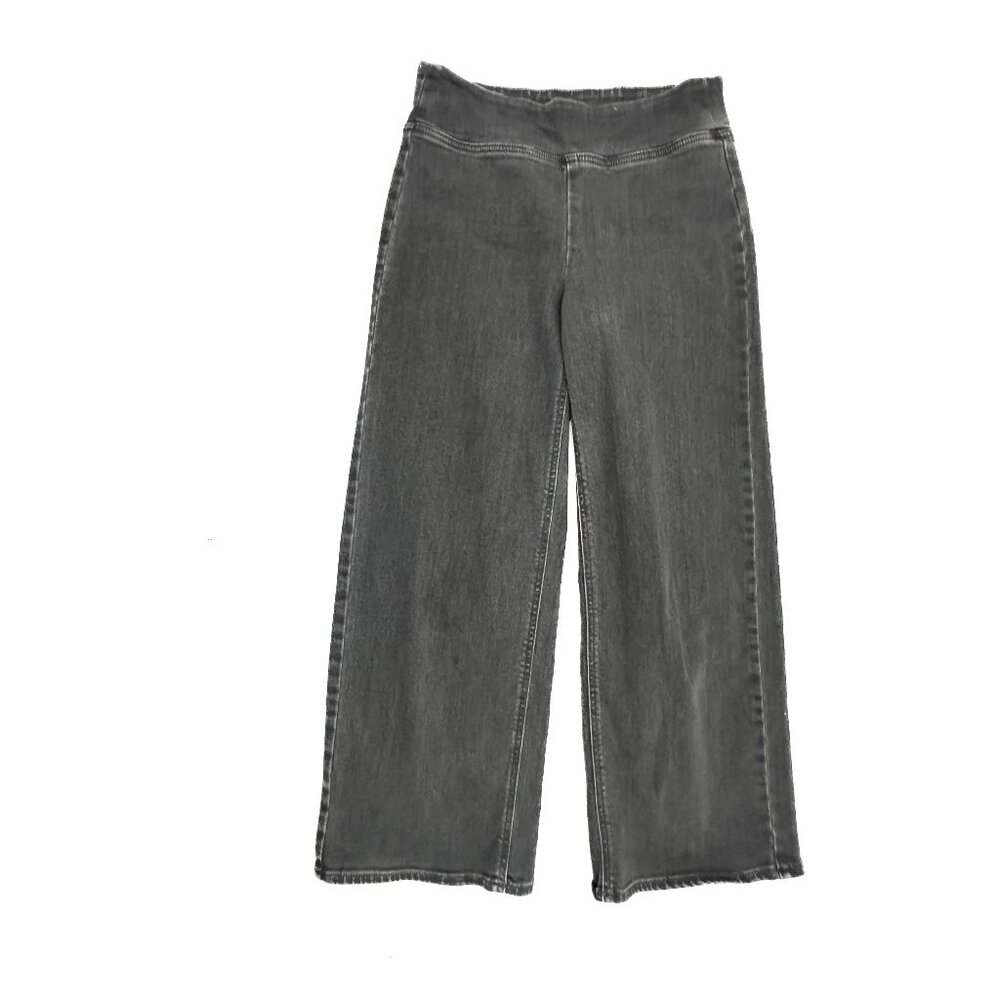 Old Navy High Rise Weekender Wide‎ Leg Women's size 4 Black Denim jeans
